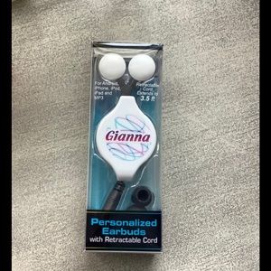 Personalized Earbuds “Gianna”